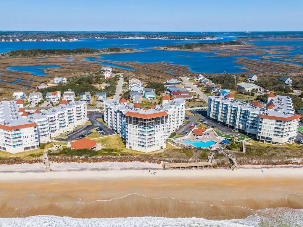 נורת' טופסייל ביץ' Ocean View, 2Br, 2Ba Condo, St Regis 3213, Topsail, Nc מראה חיצוני תמונה